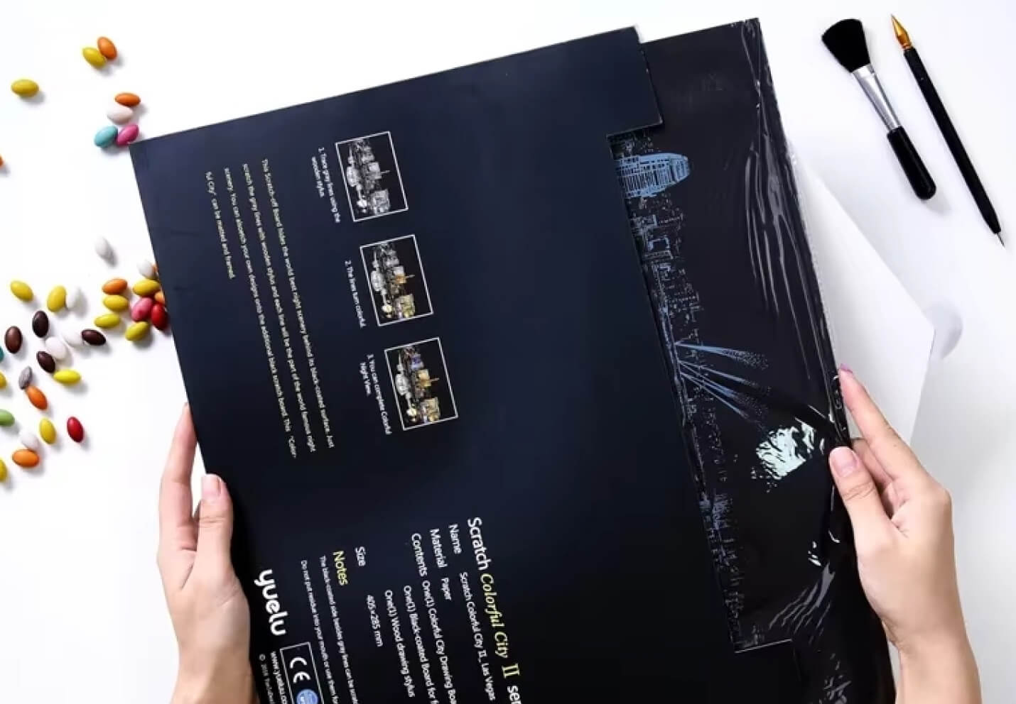 Florence Renaissance — Italian-Themed Scratch Art Kit