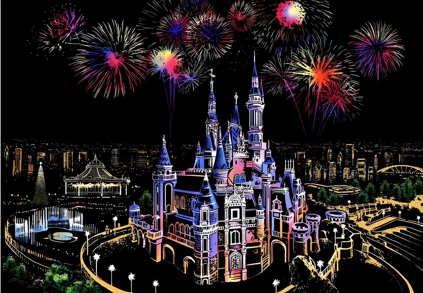 Florence Renaissance — Italian-Themed Scratch Art Kit